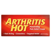 Arthritis Hot Creme Deep Penetrating Pain Relief Creme 3 ounce Flex Package