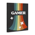 thumbnail image 2 of Stupell Industries Contemporary Gamer Text Vintage Retro Rainbow Video Game Slang Canvas Art, 16 x 20, by Lil' Rue, 2 of 7