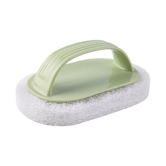 Yhmxh Utensilios de cocina Cepillo de limpieza de cocina con mango, cepillo quitamanchas para estufa, cepillo para fregar ollas, esponja de baño, cepillo de limpieza, cepillo para bañera