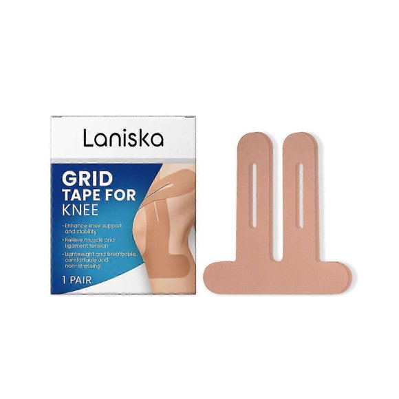 Laniska Skin Tone Sports Knee Pad Tape Nutrition Comfortable Care Relieves Knee Discomfort Convenient Knee Pad Tape_Perfect Gift