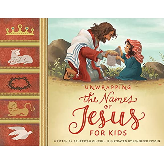 Pre-Owned Unwrapping the Names of Jesus for Kids (Hardcover) 0802423809 9780802423801