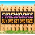 thumbnail image 1 of Bogo Fireworks 13 oz Vinyl Banner With Metal Grommets, 1 of 4