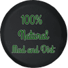 100% Natural Mud & Dirt Nature Spare Tire Cover fits Jeep RV & More 28 Inch