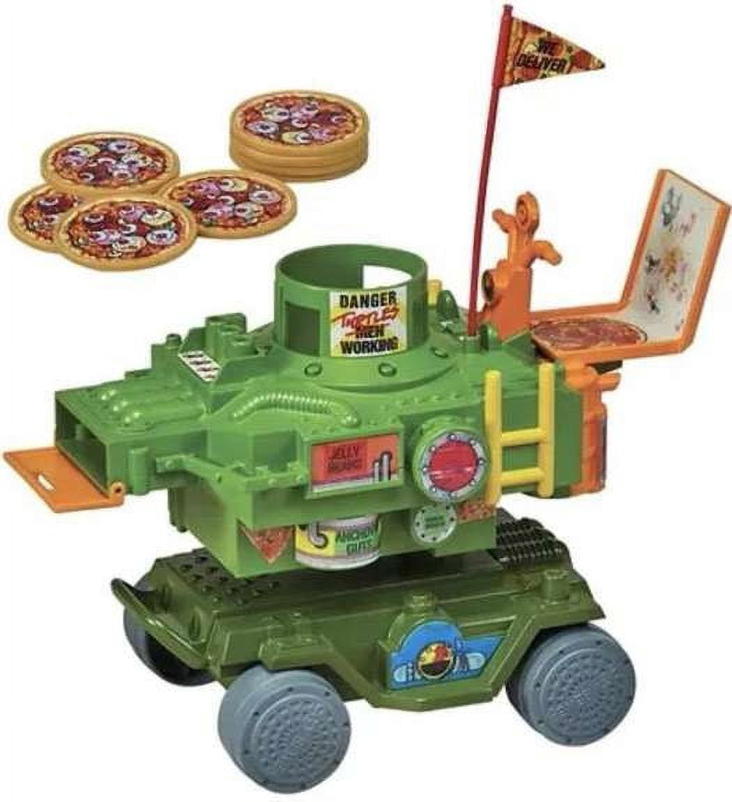 Teenage Mutant Ninja Turtles 40th Anniversary Pizza Thrower Vehicle & Action Figure