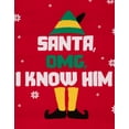 thumbnail image 2 of Elf Mens Red Christmas Jumper, 2 of 7