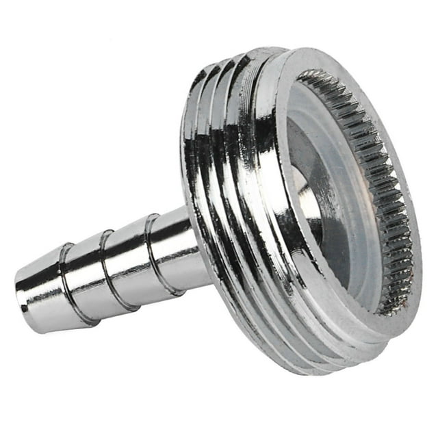 Beer Tap Faucet Attachment Faucet Cleaning Adapter, Beer Tap Cleaning AdapterJoint Adapter Accessories 1/4in Stainless Steel for Quickly and Easily Faucet