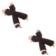 thumbnail image 1 of Manoplas sin dedos Minnieouse de invierno Color sólido Negro, 1 of 1