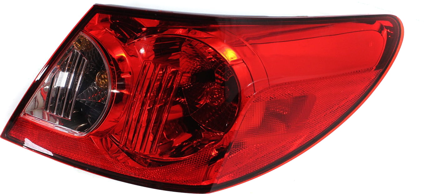 Tail Light Compatible With 2007-2008 Chrysler Sebring Right Passenger Side, Outer With bulb(s)