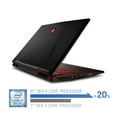 thumbnail image 3 of Restored MSI 17.3\" Full HD Gaming Laptop, Intel Core i5 i5-8300H, 16GB RAM, NVIDIA GeForce RTX 2060 6 GB, 256GB SSD, Windows 10 Home, Black, GL73 8SE-028, 3 of 7