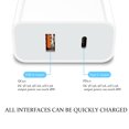 thumbnail image 4 of Solución de carga de alta velocidad, adaptador de corriente PD, cargador rápido certificado por UL, tecnología de carga segura para sus dispositivos, compatibilidad universal, cable de carga USB C a, 4 of 6