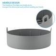 thumbnail image 3 of Yuarrent Freidora de aire, olla de silicona, olla a presión, alfombrilla de silicona, cesta de vapor portátil, accesorios multifuncionales para ollas de Barra de herramientas Gris Yuarrent HA025776-02, 3 of 6