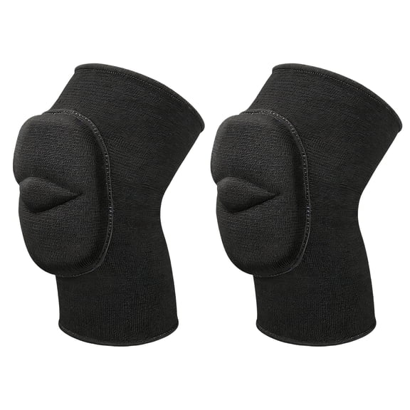 BESTSKY 2 Packs Volleyball Knee Pads,Elastic Stretching Knee Pads,Foam Pad Sports Impact Protection Basketball Knee Pads for Knee Shin Protection,M