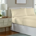 thumbnail image 3 of Pointehaven Heavy Weight Solid Flannel 100-Percent Cotton Sheet Set, Linen, Queen, 3 of 8