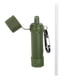 thumbnail image 1 of cámping Filtro de agua potable Senderismo Purificador de supervivencia Paja con verde militar verde Barbie Nuevos Originales, 1 of 7