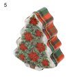 thumbnail image 2 of Happy Date Christmas Cookie Tins Decorative Candy Tins Metal Tins with Lids Christmas Tin Cans for Cookies Candy Food, 2 of 8