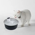 thumbnail image 5 of Automatic Large Water Dispenser for Dogs & Cats 8L Stainless Steel Quiet Cordless Pet Water with Motion Sensor & Filter BPA Free, for Big/Medium/Small Cat & Dog,Black, 5 of 6