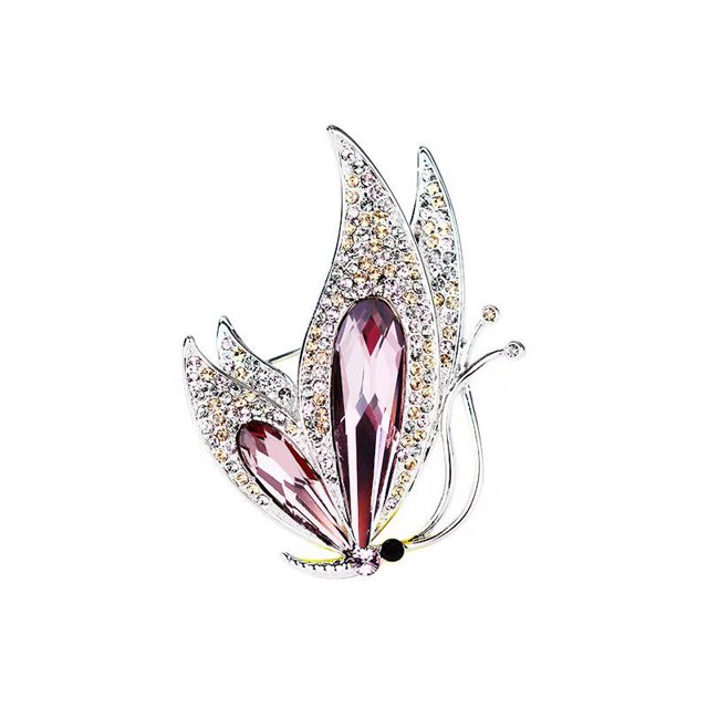2 broches de cristal de temperamento que combinan con todo como regalo, joyería de aleación para mujer, corsages ShuxiuWang 8390606629876