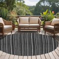 thumbnail image 4 of Round Rugs 6 Ft, Vintage Black Non Slip Area Rugs for Kitchen Bedroom Entryway, Country Farmhouse Plants Tree Pattern Washable Carpet Runner Rug Floor Mats for Bedroom Home Decor, 4 of 8