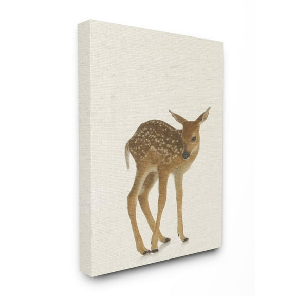 Stupell Just A Cute Deer Wall Art canvas wrapped - 24 x 30