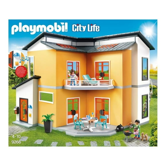 Casa Moderna Playmobil City Action 137 Piezas