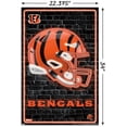 thumbnail image 2 of NFL Cincinnati Bengals - Neon Helmet 23 Wall Poster, 22.375" x 34", 2 of 4