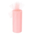 thumbnail image 1 of Unique Bargains Tulle Rolls Fabric Spools 6' 25 Yards Soft Pink for Decoration Wrapping Wedding DIY Crafts, 1 of 5
