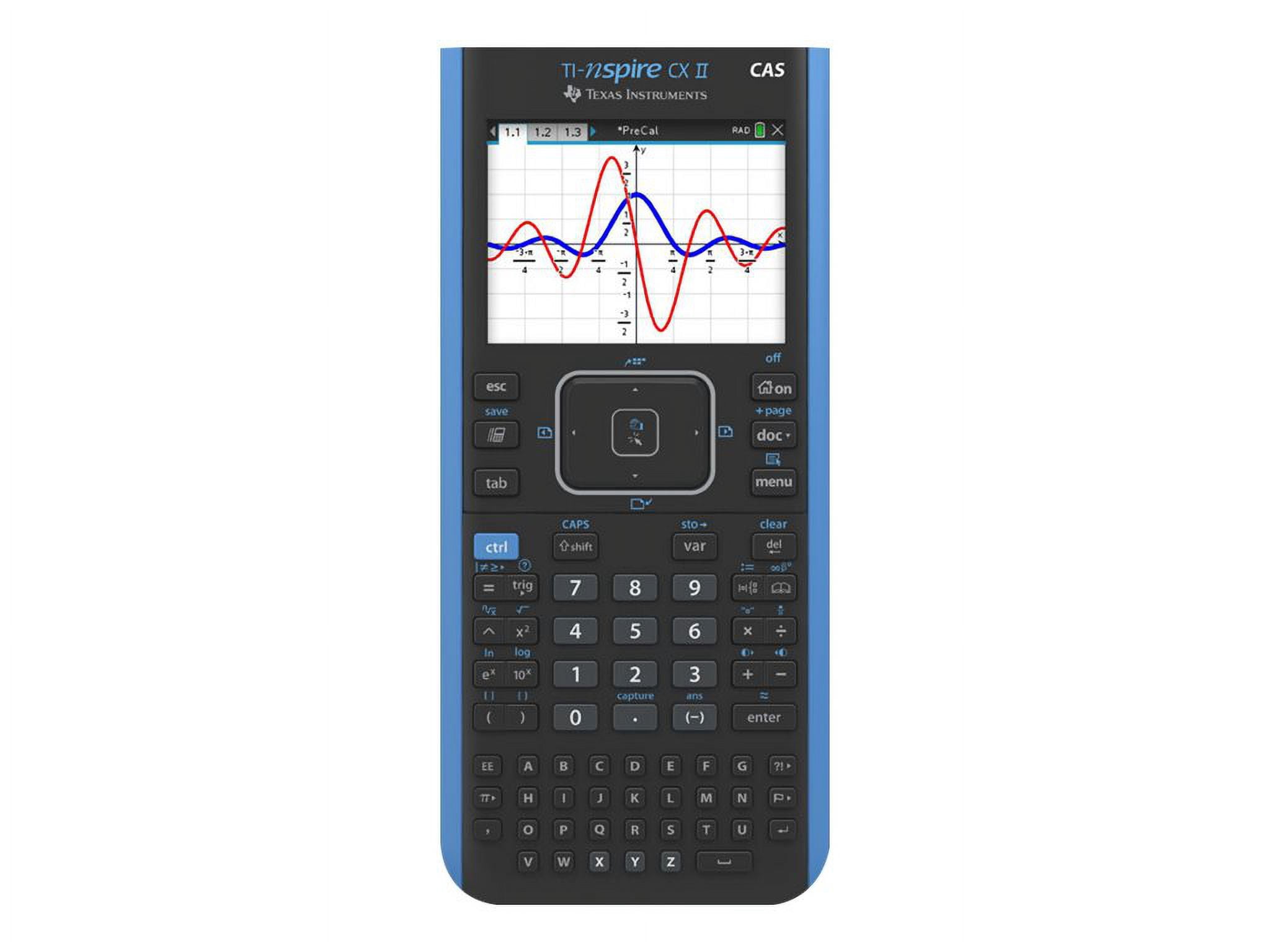 Texas Instruments TI-Nspire CX CAS Calculatrice graphique Noir - Papeterie & Fournitures scolaires