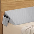 thumbnail image 3 of YEERSWAG Queen Size 60x12x6" Bed Wedge Pillow,Mattress Filler Headboard Pillow,Bed Filler Support Foam Wedge Pillow for Sleeping, 3 of 6