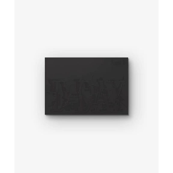 Agust D SUGA D-DAY Album Weverse Albums ver - K-pop Album - 8x10 inches - Black