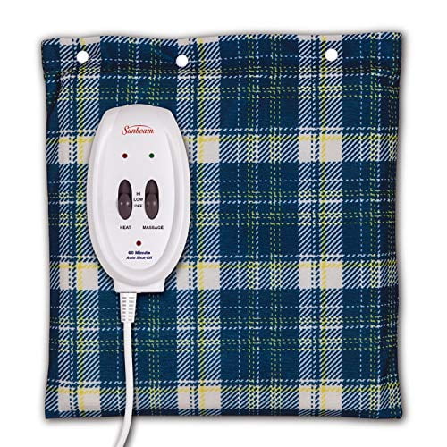 Sunbeam Heating and Massage Pad for Pain Relief Small FlexiSoft, 2