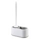 thumbnail image 1 of Bewildely Escobilla de inodoro con soporte Juego de limpieza de inodoro moderno Juego de cepillo y soporte de limpieza de inodoro resistente para baño Suministros de limpieza para el hogar Gris Bewildely HA027621-02, 1 of 6