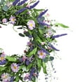 thumbnail image 5 of 15.7in Front Door Fragrant Flowers Leaves And Money s Outdoor Flower Garlands Flowers Porch Decoration, 5 of 6