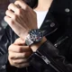 thumbnail image 2 of Relojes Curren De Lujo Con Calendario De Acero Inoxidable Pa Color Del Fondo Silver Black, 2 of 2