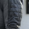 thumbnail image 4 of Stamozd Mens Sweatsuits 2 Piece Set Long Sleeve Zip Up Jacket and Cargo Pants Casual Gym Workout Track Suit Plus Size Mens Clothes Dark Gray XL, 4 of 8
