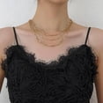 thumbnail image 4 of Gold Plated Layered Necklaces for Women Dainty Stacked Necklace Layering Choker Fashion Jewelry Gift, 4 of 6