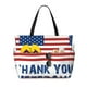 thumbnail image 1 of Fotbe Thank You Veterans Bolsa de Viaje para Playa - Resistente al Agua, Bolsa Tote de Gran Capacidad y Ligera con 7 Bolsillos para Mujeres y Hombres, 1 of 7