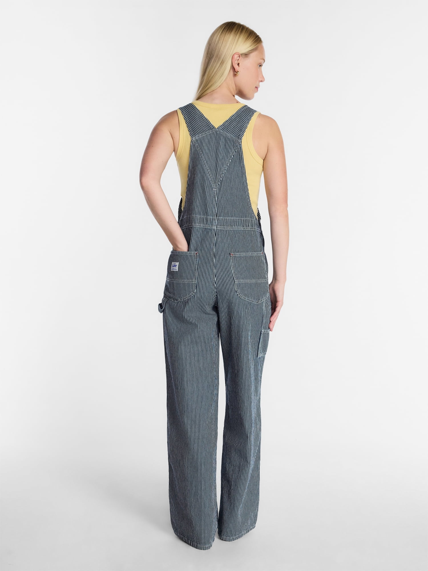 Kacey Lee Women's Denim Overalls, Sizes XS-XXL