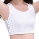 thumbnail image 4 of Qarigey Chaleco de verano para mujer, chalecos moldeadores de Color sólido, camiseta sin mangas para el pecho, camisetas sin mangas transpirables para Prendas para la parte del cuerpo Blanco L Qarigey FS11407-03, 4 of 6
