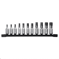 Milwaukee Tool 11pc 3/8" Drive Hex Bit Socket Set - Metric