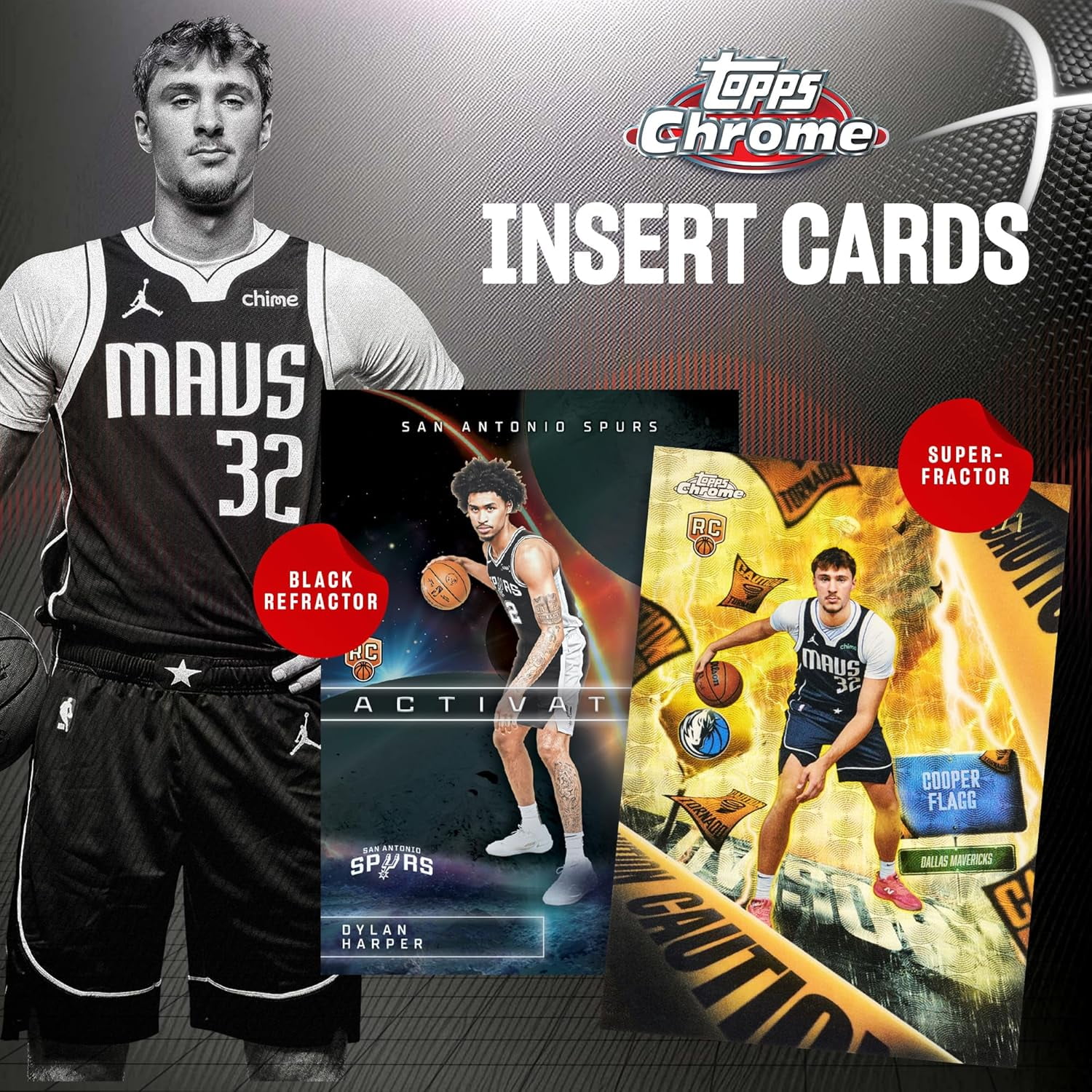 2025-26 Topps Chrome Basketball Trading Cards Value Box