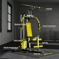 thumbnail image 5 of Home Gym, Multifunctional Weight Machine, Full Body Workout Station Exercise Equipment with 100LBS Weight Stack, All in One Home Gym with Pulley System for Strength Training, 5 of 8