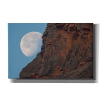 Epic Graffiti 'Moon Mountain 1' by Joe Reimer Photography, Canvas Wall Art, 40"x26"