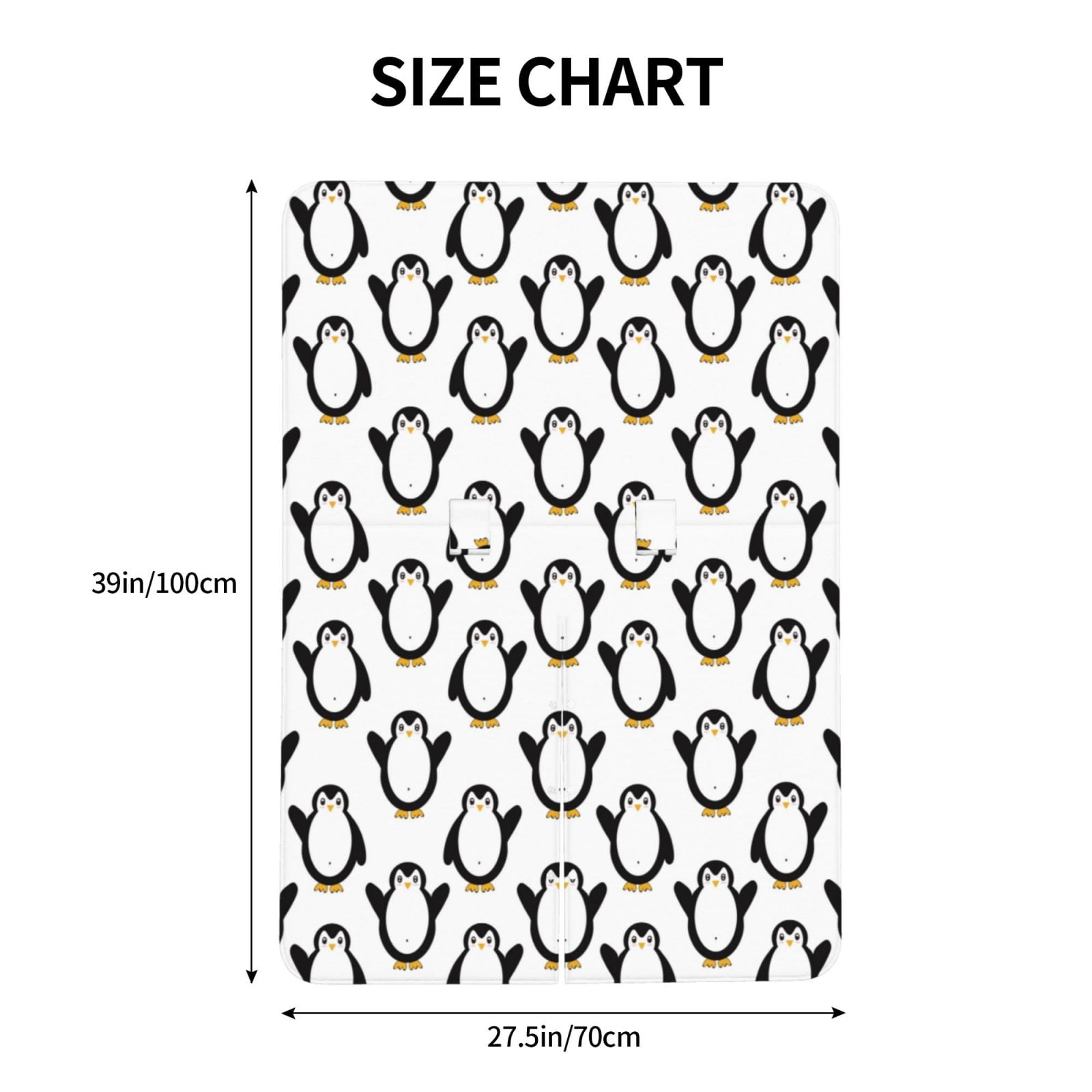 Naloa Lovely Penguin Baby Car Seat Cover, Breathable Baby Carrier Cover, Multiuse Baby Carrier Cover & Nursing Breastfeeding Cover