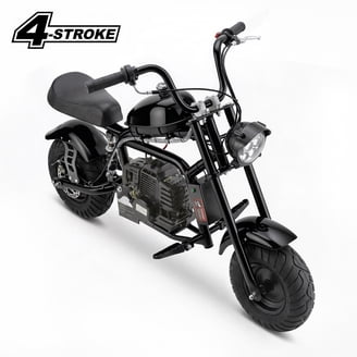 99cc Dirt Bike, Gas Powered, 4-Stroke with LED Headlight, 25MPH