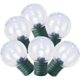 Holiday Time 58 Ft. 100 Super Bright LED G30 Lights Cool White Indoor