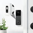 thumbnail image 4 of SOPOTUTU Doorbell Replacement Backplate Black ABS 1Pcs Universal Door Compatibility, 4 of 7