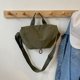 thumbnail image 2 of Bolso de nailon de gran capacidad de moda, tendencia, estilo versátil, bolsos de hombro de ocio para mujer, nuevos bolsos de mano con hilo de coser concisos 2024, 2 of 5