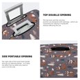 thumbnail image 3 of Fotbe Snowflake Fox Funda Protectora para Equipaje, Antirrayones y Resistente a la Suciedad, Compatible con Maletas de 18 a 32 Pulgadas-Medium, 3 of 7