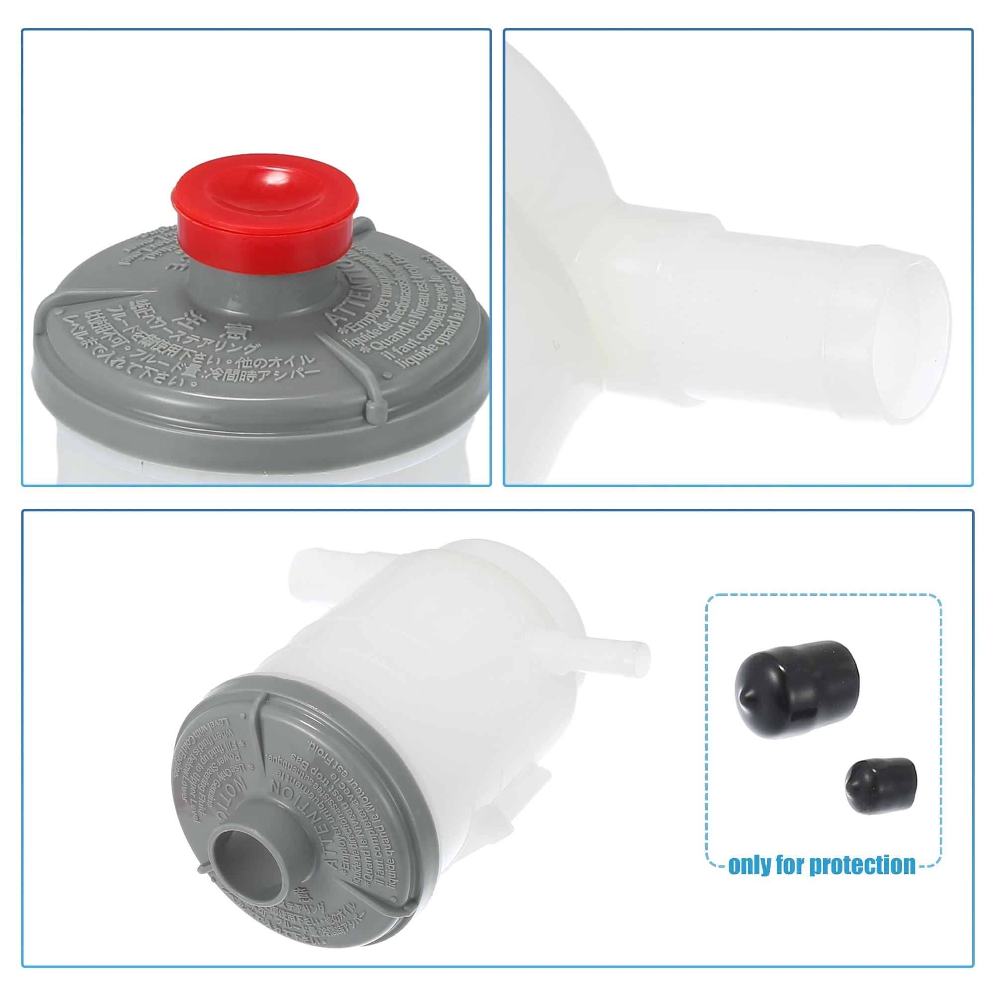 Unique Bargains Automotive Power Steering Reservoir No.53701-S87-A01 for Honda Odyssey 1999-2004 for Acura CL 2001-2003