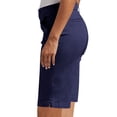 thumbnail image 4 of Mujeres Pantalones Cortos con Bolsillos Moda Verano Casual Sargamán Color Sólido Medio Pantalones Cortos, Poliéster Spandex, 4 of 8